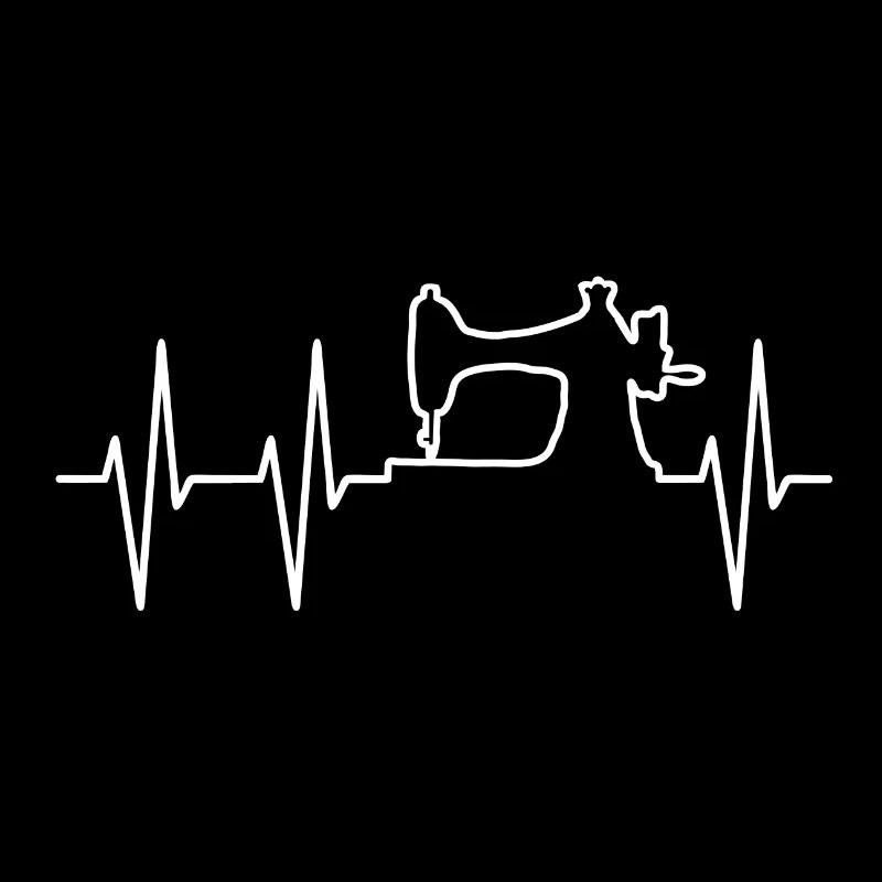 Rythme cardiaque à coudre | Machine à coudre DIY |
