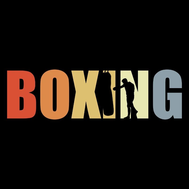 Boxe Vintage Look