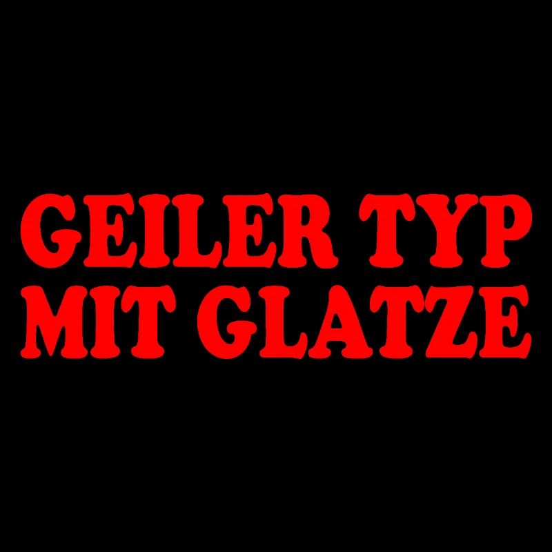 geiler typ mit glatze