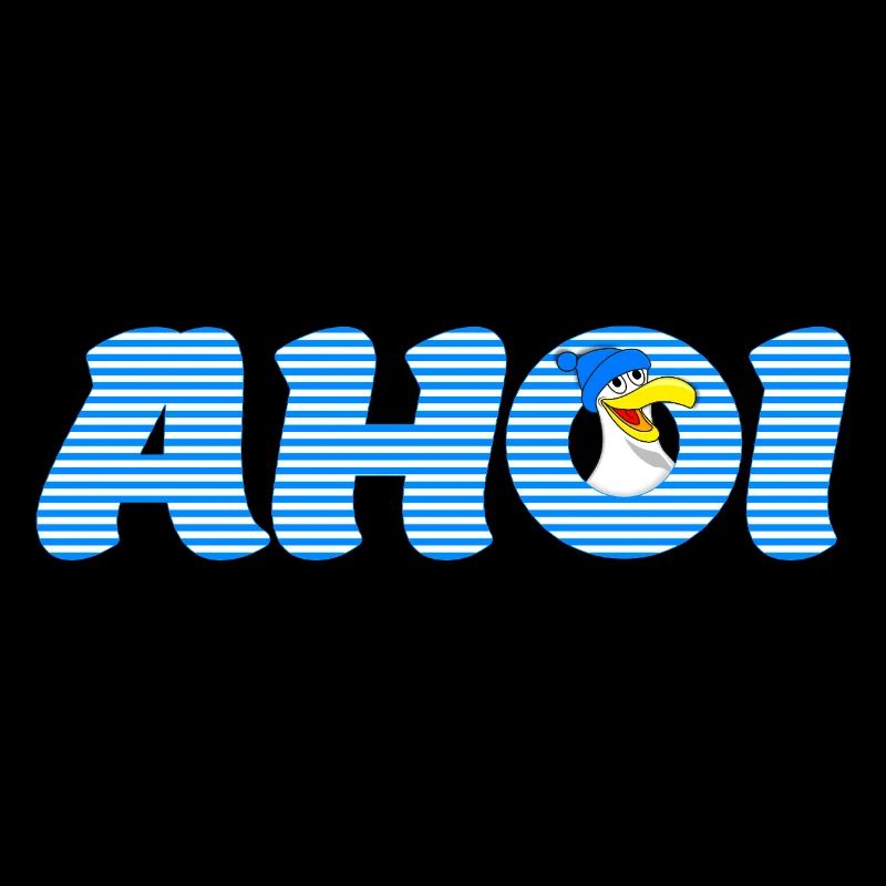 Ruf Ahoi mit Möve