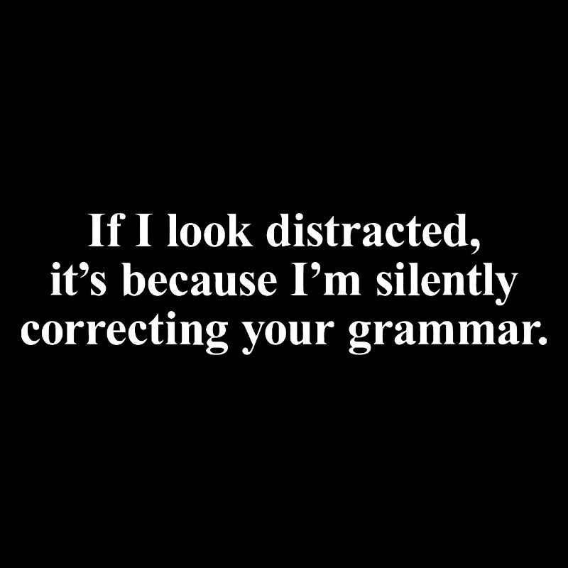 Stiller Grammatikkorrektur-Tee