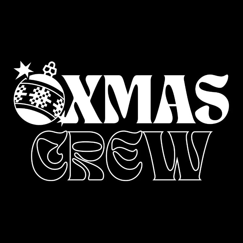 Festive Christmas Tree Typography Design
