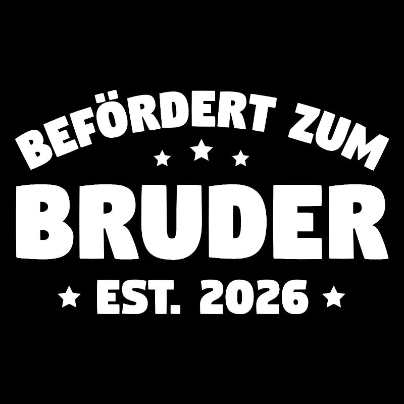 Befördert zum Bruder 2026 – Großer Bruder Geschenk