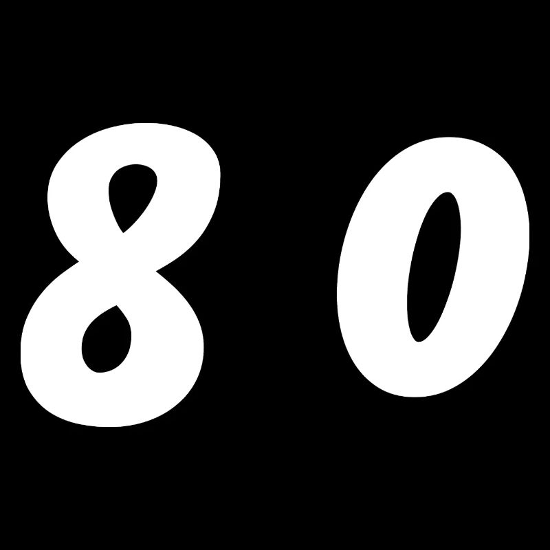 80. 80 YEARS. 80th ANNIVERSARY. 80 YEARS ANNIVERSARY.