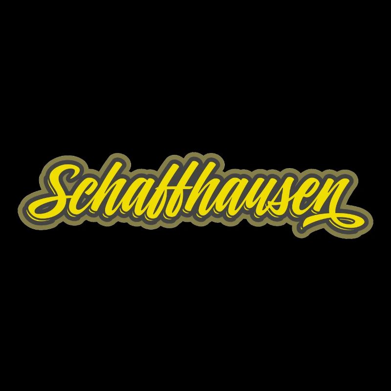 Lettrage en écriture Schaffhausen