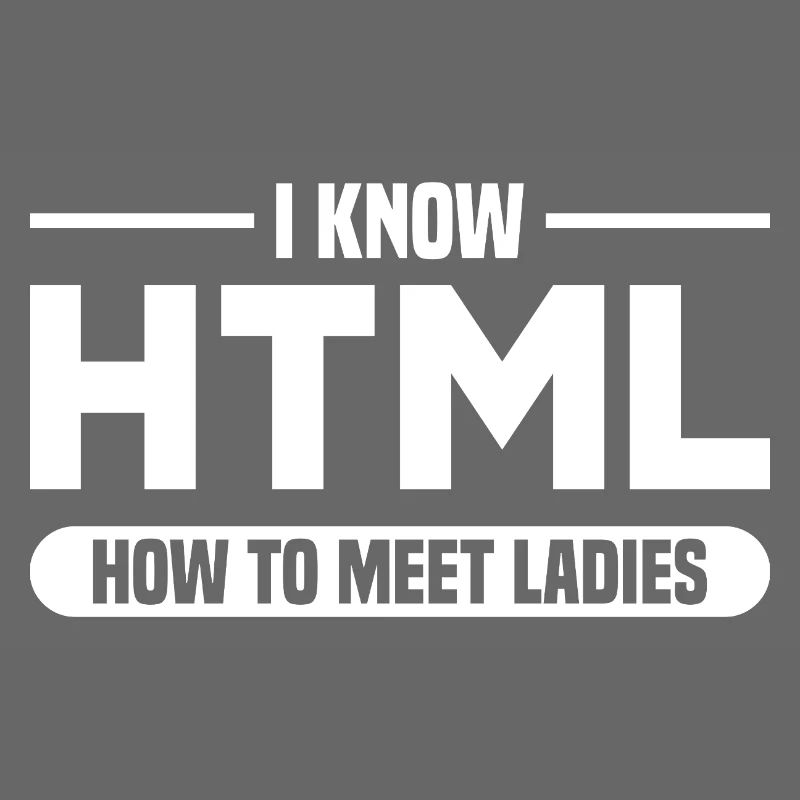 Programmation HTML d’humour disant
