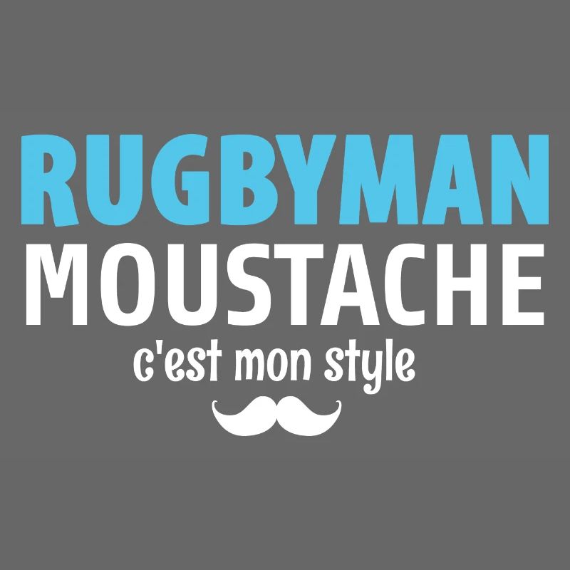 Rugby Moustache Style Statement