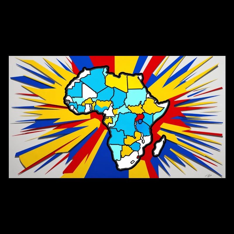 Farbe Afrikas