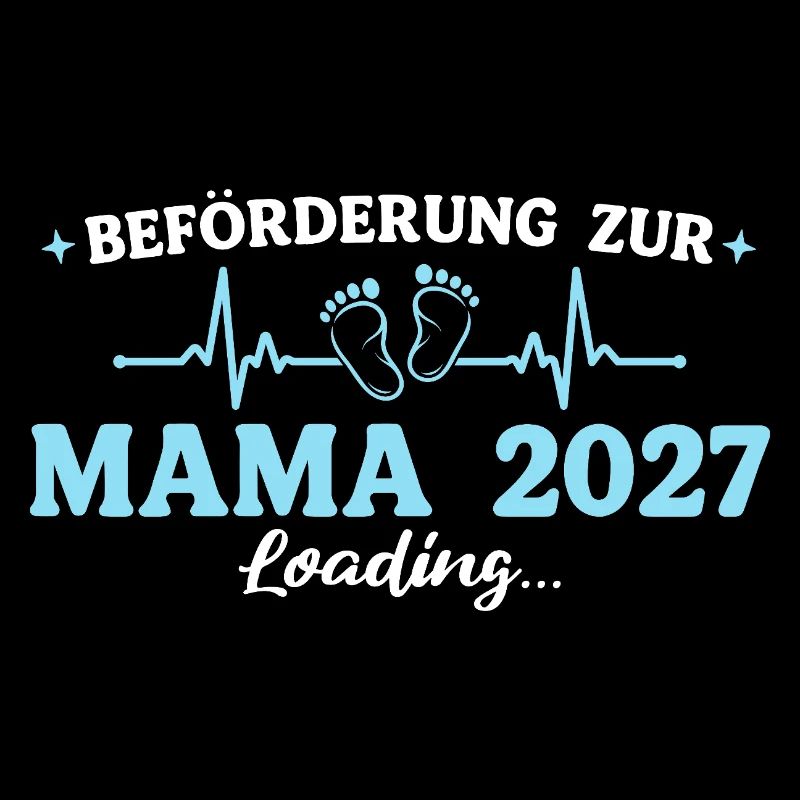 Mama 2027 Beförderung zur Mutter Geschenk