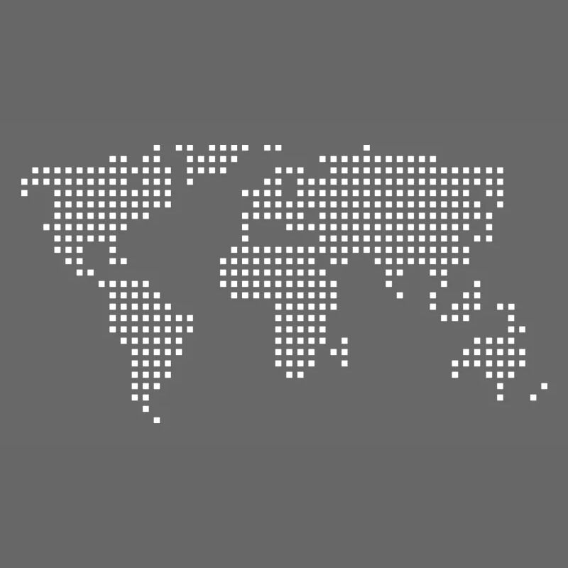Pixel World Map