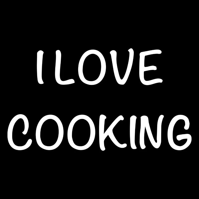 J’adore cuisiner – écrit à la main