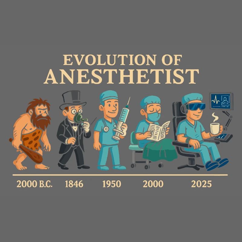 Évolution des anesthésistes