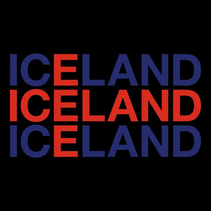 ISLANDE Drapeau islandais