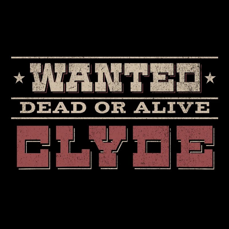 Bonnie et Clyde recherchés morts ou vifs Clyde