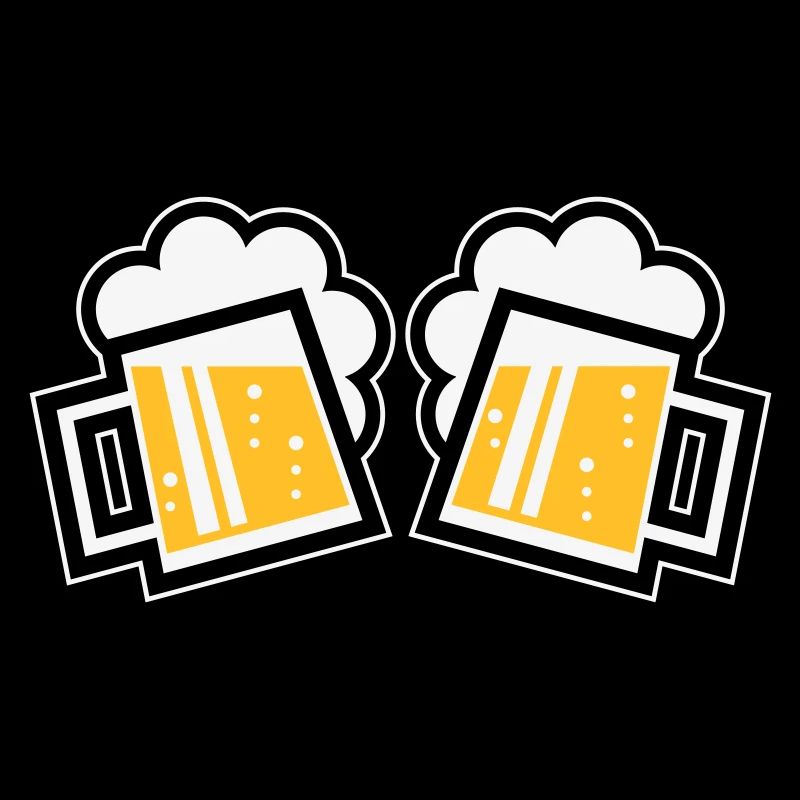 2 Bayrische Bierkrüge Prosten (Bier Maßkrüge / 3C)
