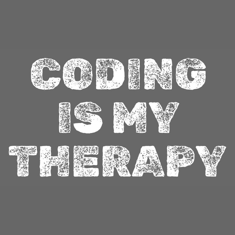 Le codage, c’est ma chemise de programmeur de thérapie