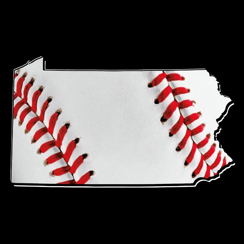 Baseball in the Pennsylvania State Map