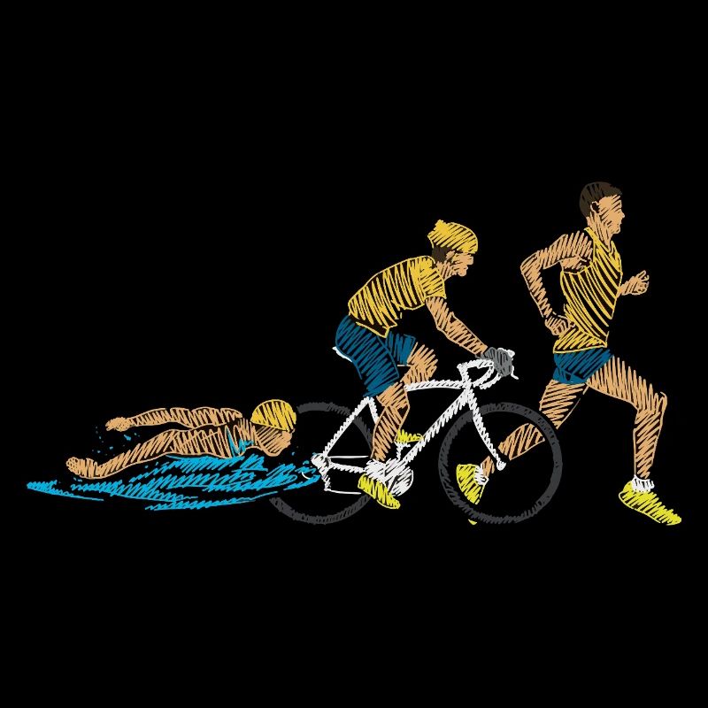 Triathlon Relay: Swim-Cycle-Run