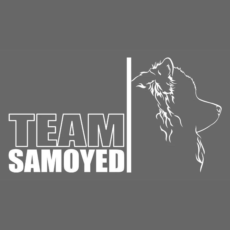 TEAM Samoyed Hunde Hund Samojede Wilsigns