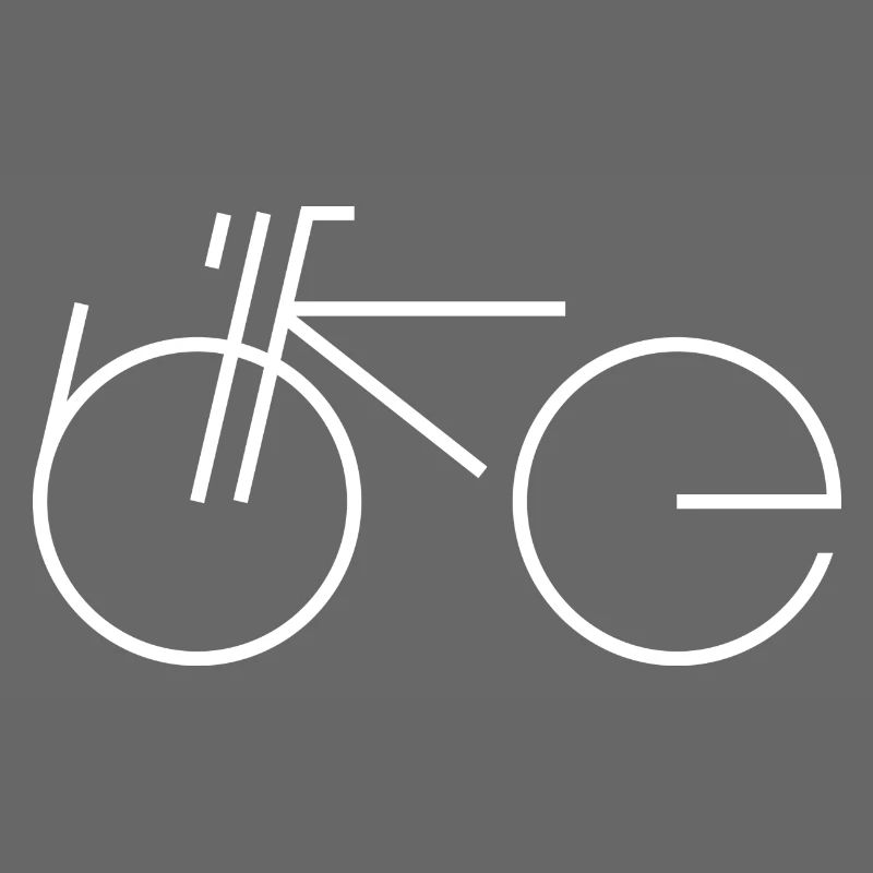 Type de vélo blanc