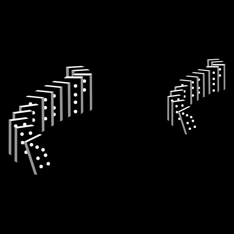 tile-based game with dominoes
