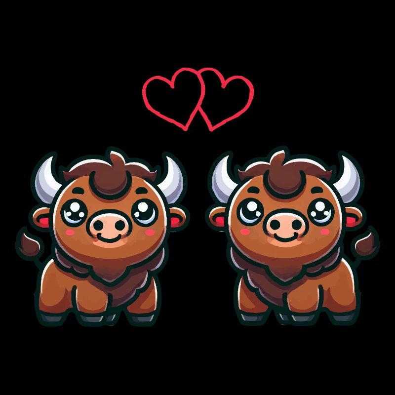 bison comic love