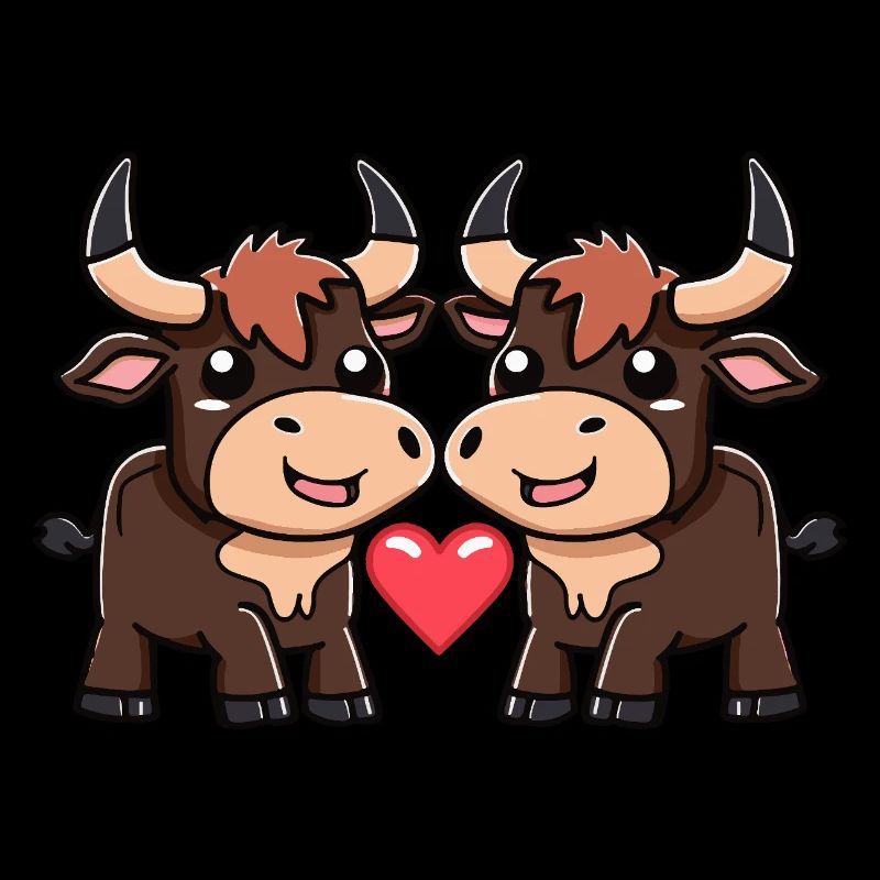 Couple Taureau Saint-Valentin