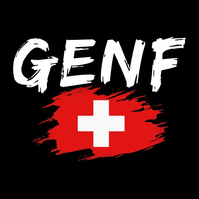 Genf Flagge Schweiz