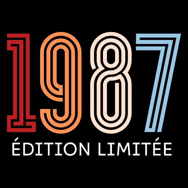 1987 édition limitée vintage