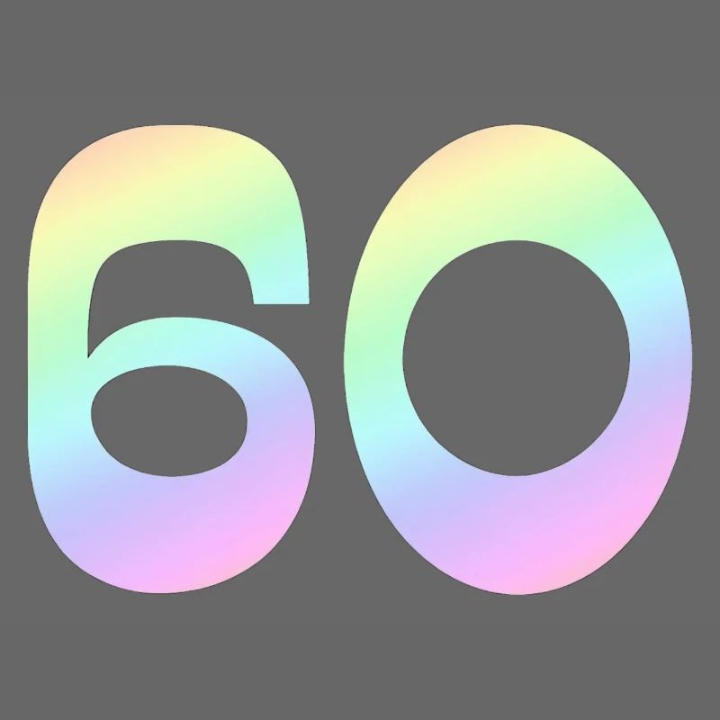 60, Gradient, Pastel