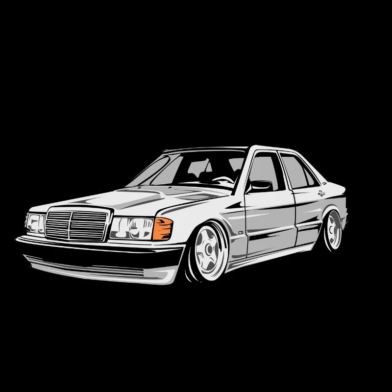 W201 E190 tuning car