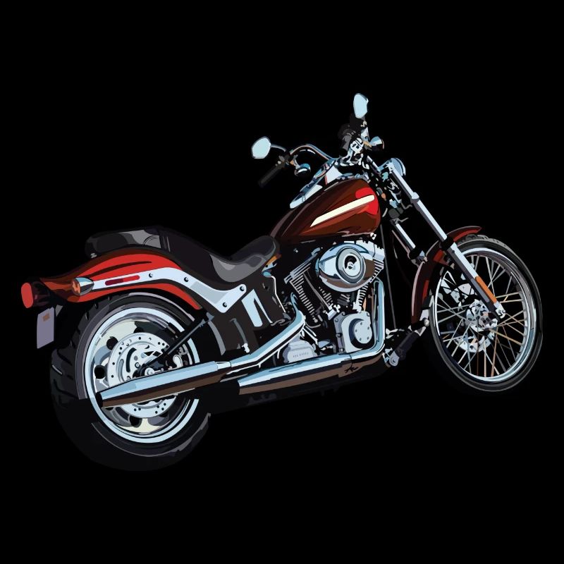 idée cadeau moto rouge