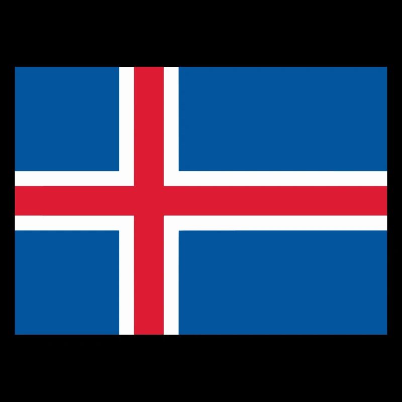 Iceland flag / Drapeau Islande