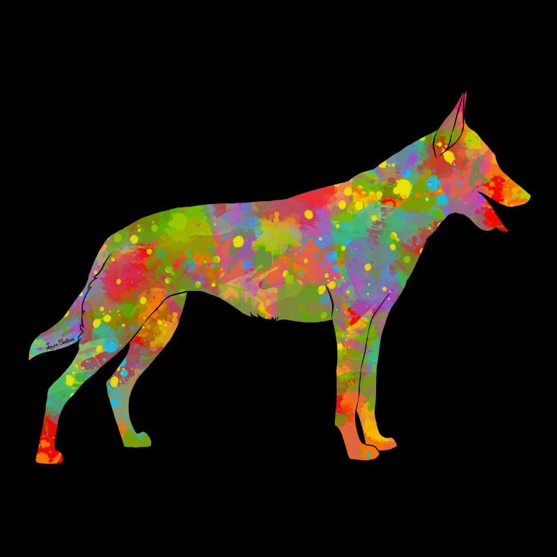 Belgischer Schäfer Malinois Multicolor