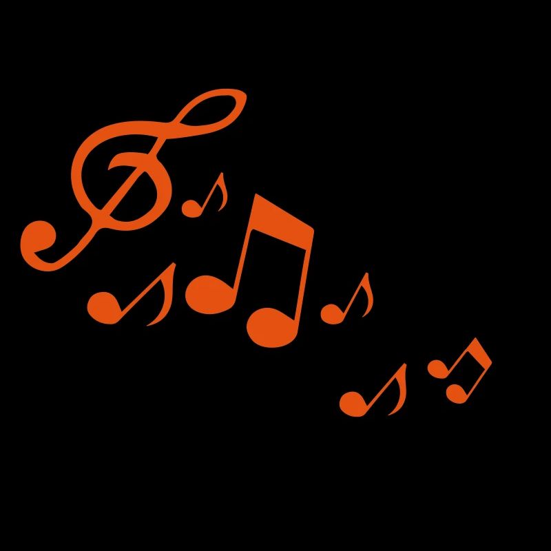 music notes design
