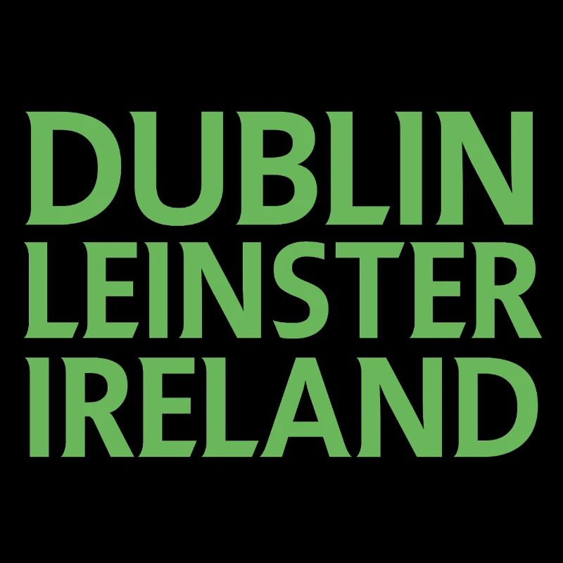 Dublin – Ireland Textdesign