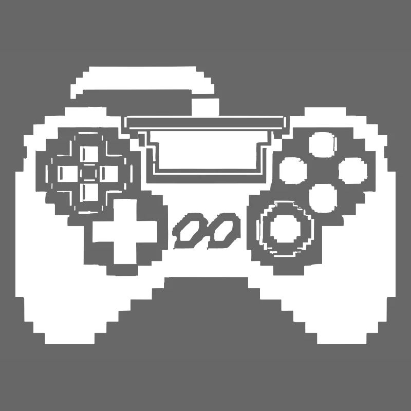Game Controller Pixel Grafik