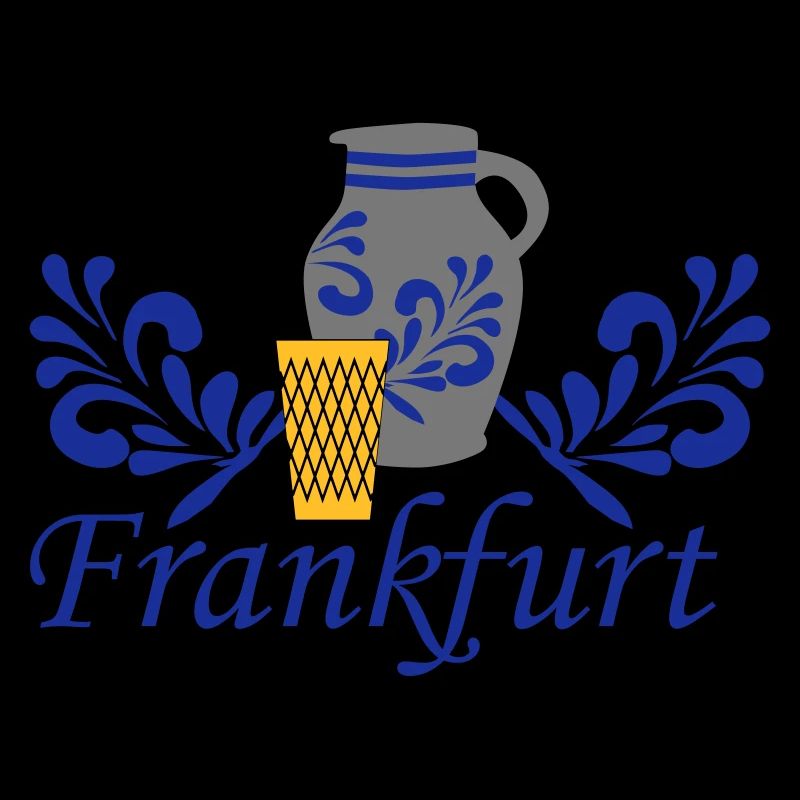 Frankfurt Bembel Geripptes