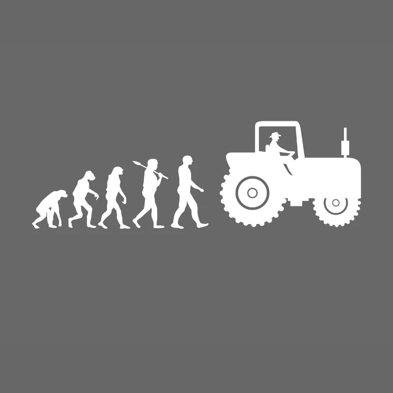 Traktor Landwirtschaft Evolution Geschenk