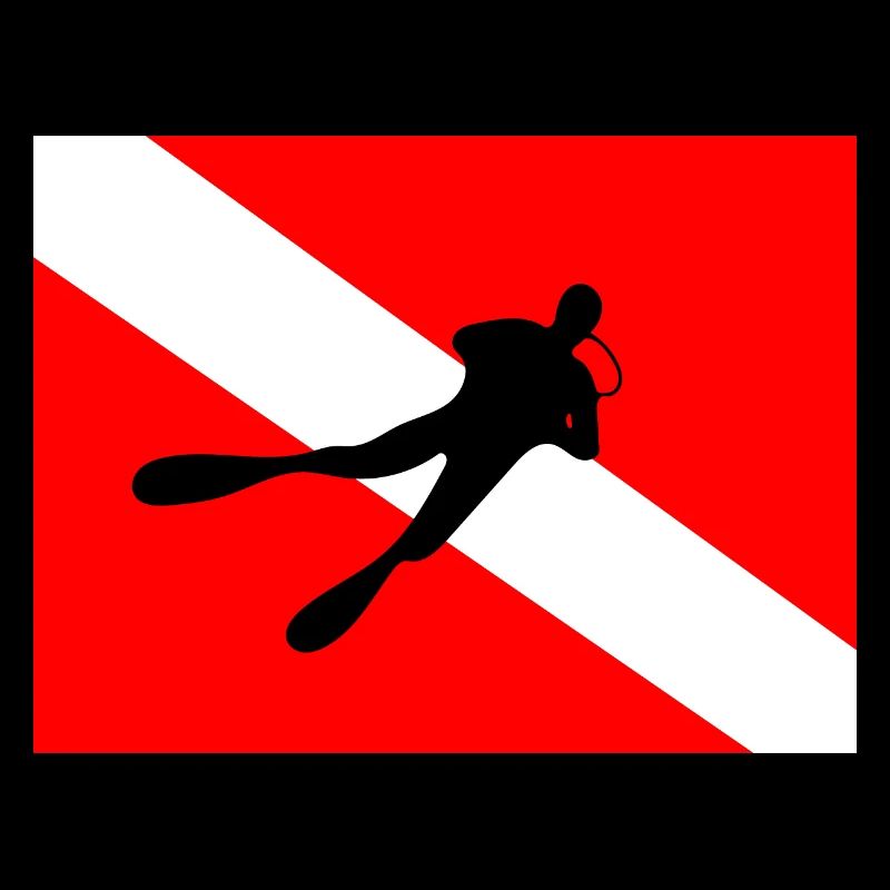Diving flag