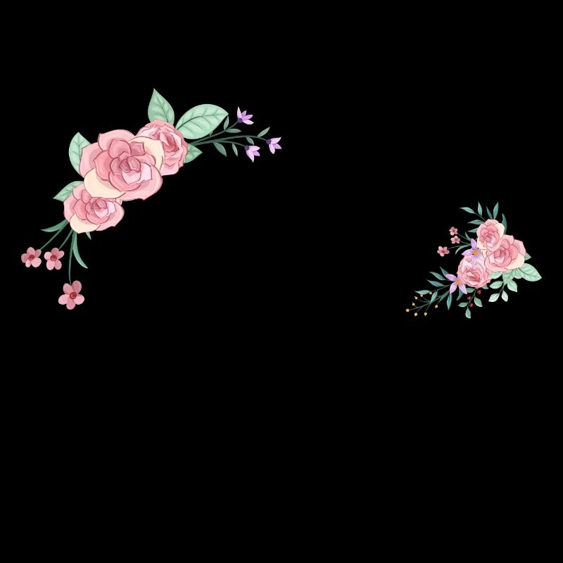 Buchstabe b Blumen