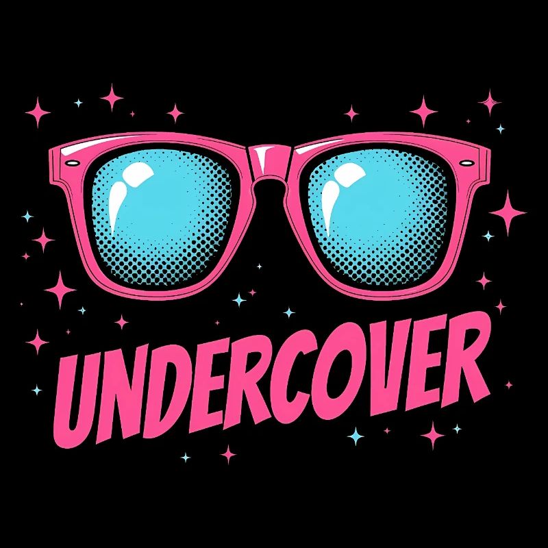 Undercover Speech - Funny Costume with Sun Bril