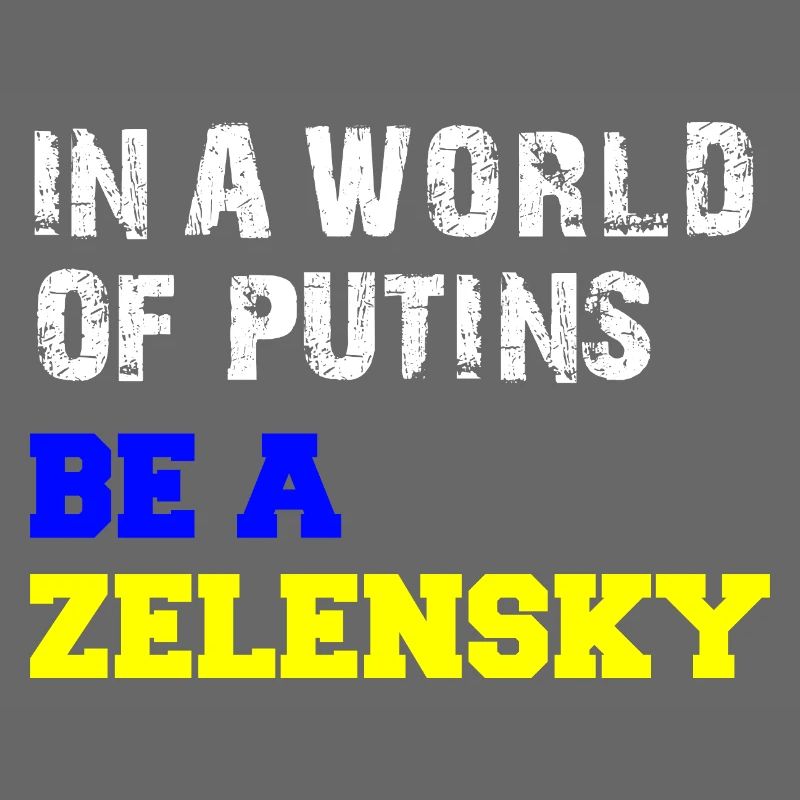 Dans un monde de Poutine, soyez un Zelensky
