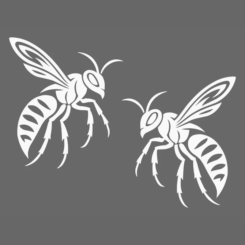 Biene Wespe