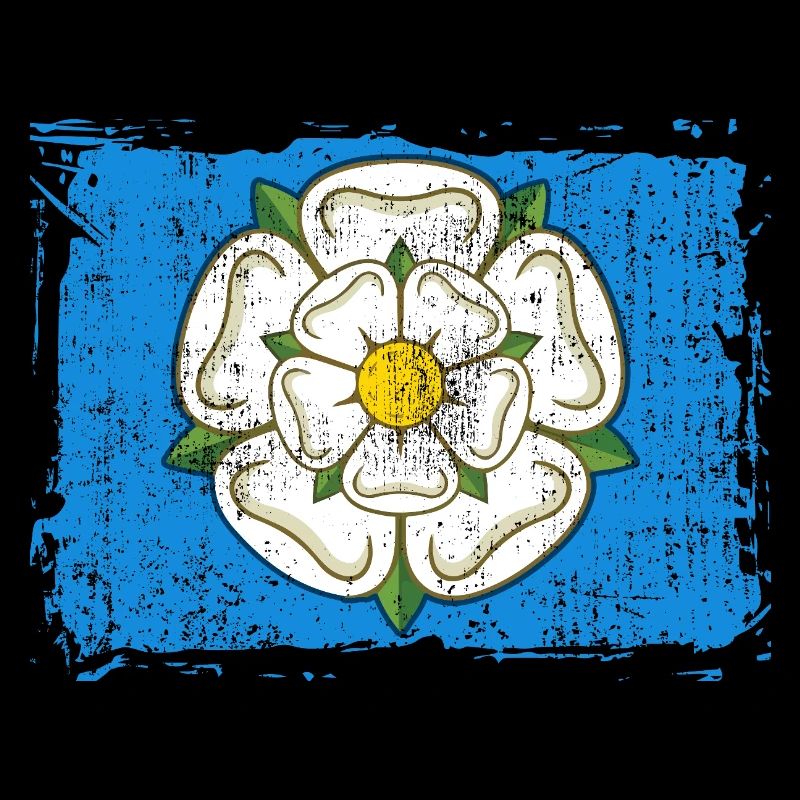 Yorkshire Rose Flag Nord de l’Angleterre Royaume-Uni