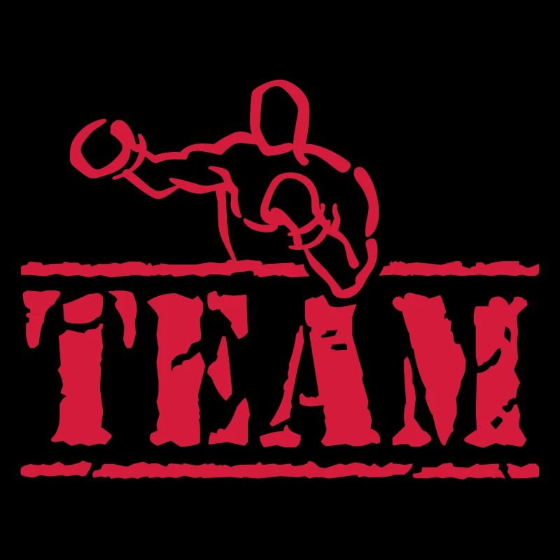 boxing team, any colour possible
