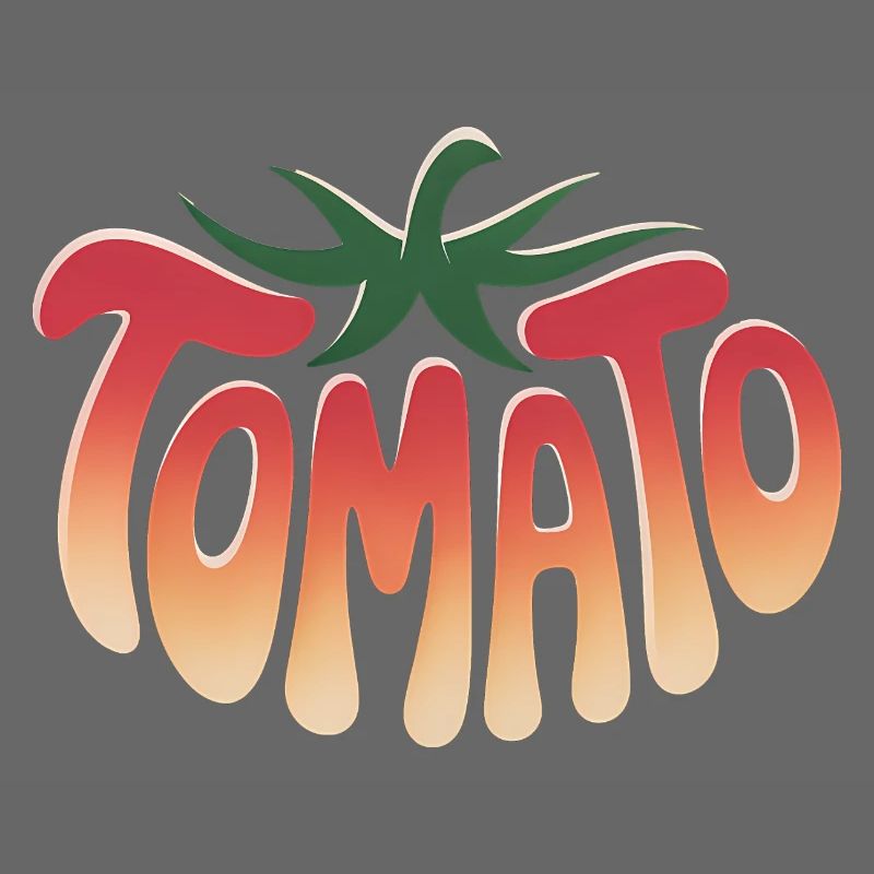 Tomato - Cool Vegetable Logo