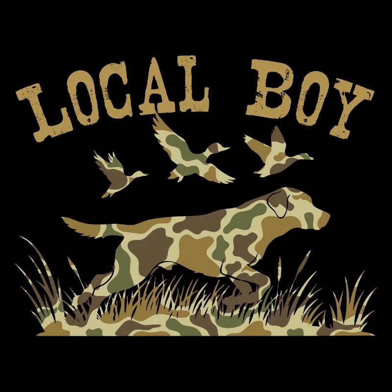Lokaler Junge Labrador Retriever Jagd im Freien