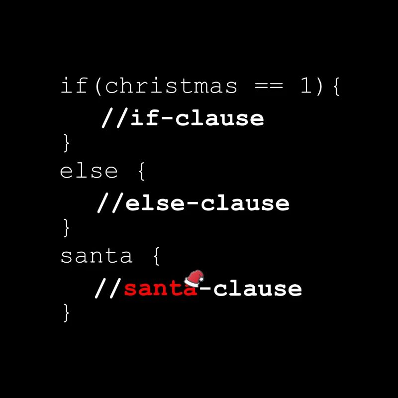 Santa Clause - cadeau de Noël programmeurs