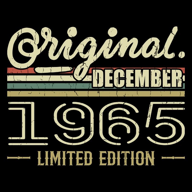 Décembre 1965 anniversaire Décembre 1965 Décembre